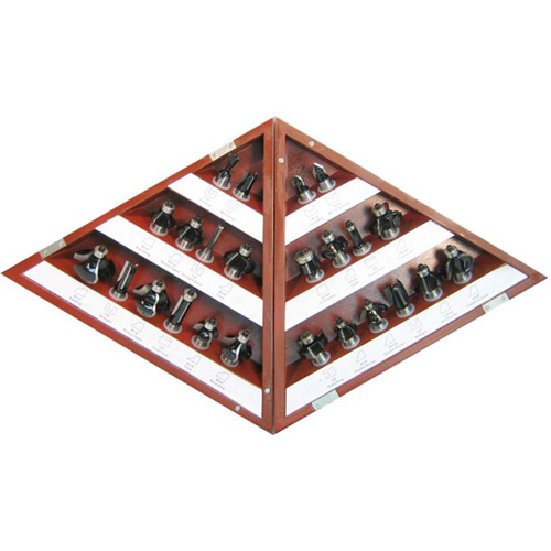 3-Flute Carbide-Tipped Router Bit Sets Equipment World