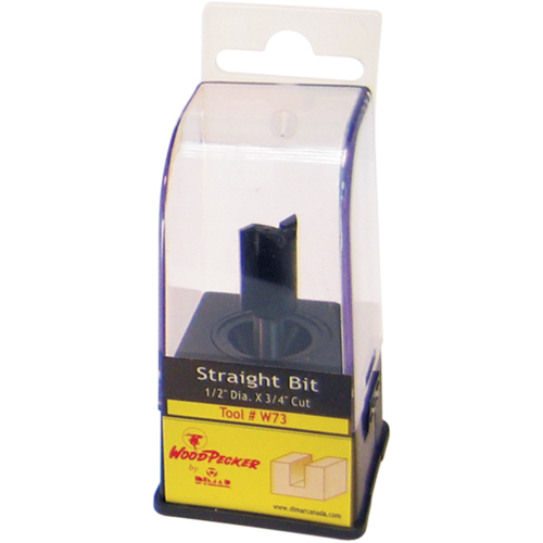 Woodpecker Carbide Bits, 3/16" Dia., 1/2" H, 1-7/8" L, 1/4" Shank Equipment World