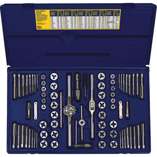 Tap & Hex Die Set, 76 Pieces Equipment World