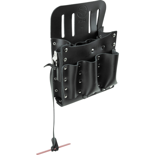 Tool Pouches, Multiple Tool Holder, Leather, 10 Pockets Equipment World