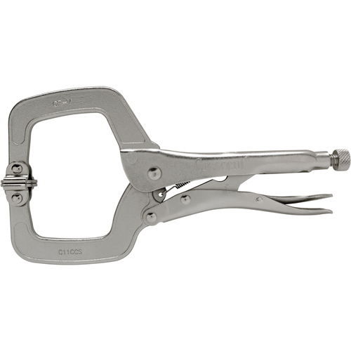 Locking Pliers, 11" Length, C-Clamp Equipment World