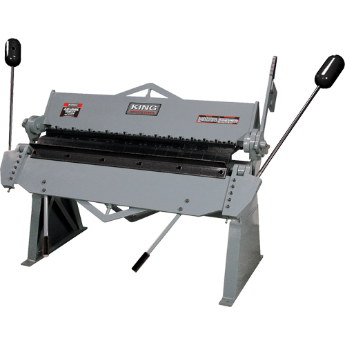 Floor Model Box & Pan Brakes, 24" W x 65" L x 48" H Equipment World