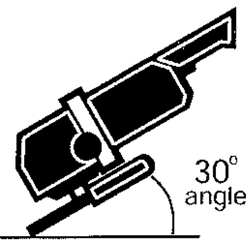Meule rapide A24N, 6" x 1/4", Arbre 7/8", Oxyde d'aluminium, Type 27 Equipment World