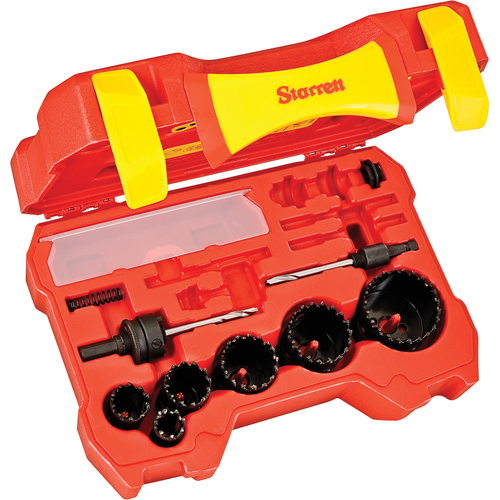 Electrician's Hole Saw Kits, 10 Pieces Equipment World