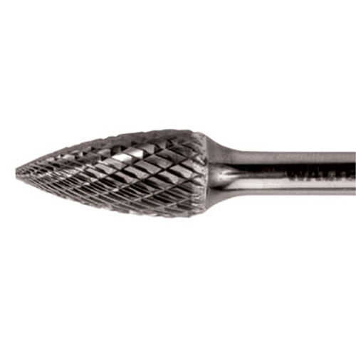 Fraise rotative conique &agrave; deux tranchants, SG-44, 1/8" dia., 1/8" Tige, 1/2" Prof. de la coupe Equipment World