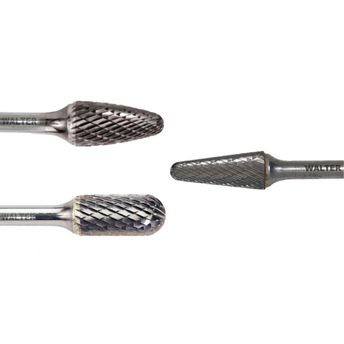 Hard Alloy Ball Nose Cylinder Burr, SC-5, 1/2" Dia., 1" Depth of Cut Equipment World