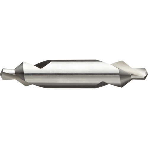 Combined Drill & Countersink, #3, 0.1094" Small Diameter, 1/4" Large Diameter, High Speed Steel Equipment World