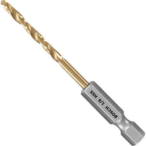 Foret Impact Tough, Acier rapide, Cannelure 1-3/4", Pointe de 135° Equipment World