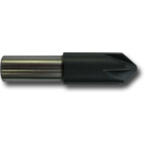Countersink, 1/2", High Speed Steel, 82° Angle, 6 Flutes Equipment World
