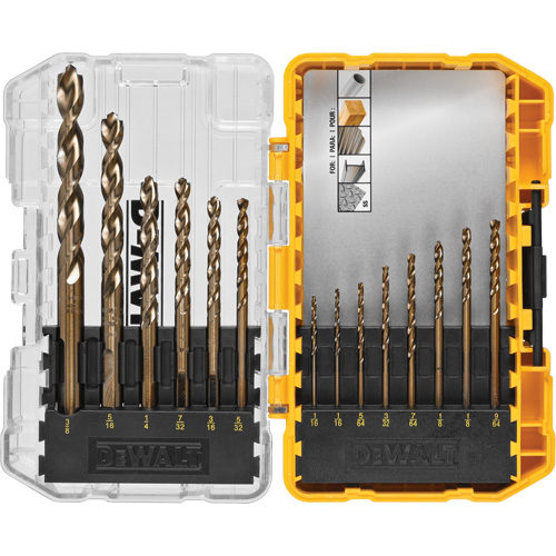 Pilot Point&reg; Industrial Drill Bit Set, 14 Pieces, Cobalt Equipment World
