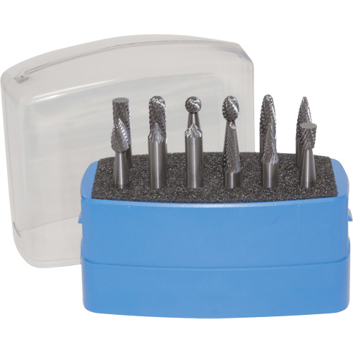 Aluminum Cut Rotary Burr Set, 8 Pieces Equipment World