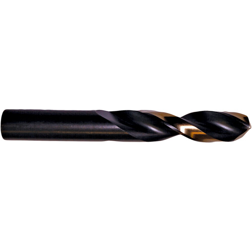 Heavy-Duty Split Point Screw Machine Length Drill Bit, 17/64", High Speed Steel, 1-7/16" Flute, 135° Point Equipment World