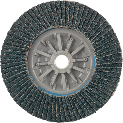 Long Life C-Trim Flap Disc, 4-1/2" x 5/8"-11, Type 27, 40 Grit, Zirconia Alumina Equipment World