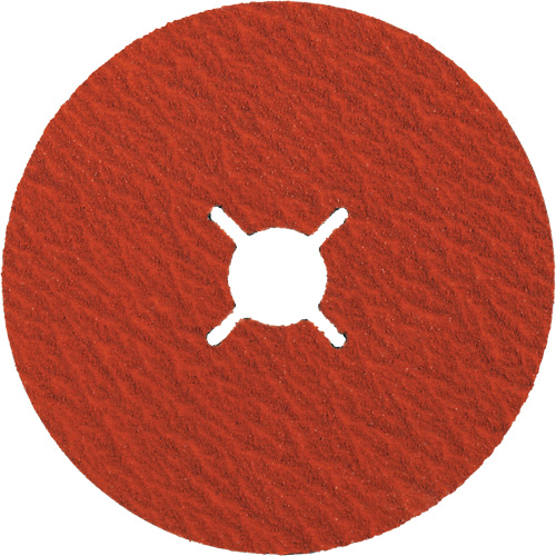 Cerabond X Fibre Disc, Ceramic, 80, 4-1/2" Dia x 7/8" Arbor Equipment World