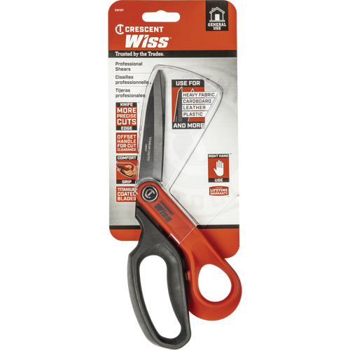 Tradesman Shears, 10", Rings Handle Equipment World