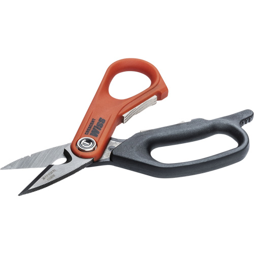 Electrician's Data Shears, 6", Rings Handle Equipment World