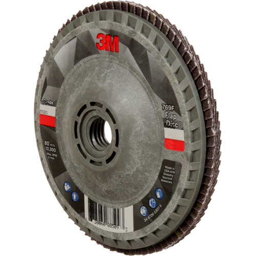 769F Quick Change Flap Disc, 4-1/2" x 5/8"-11, Type 27, 120+ Grit, Ceramic Equipment World