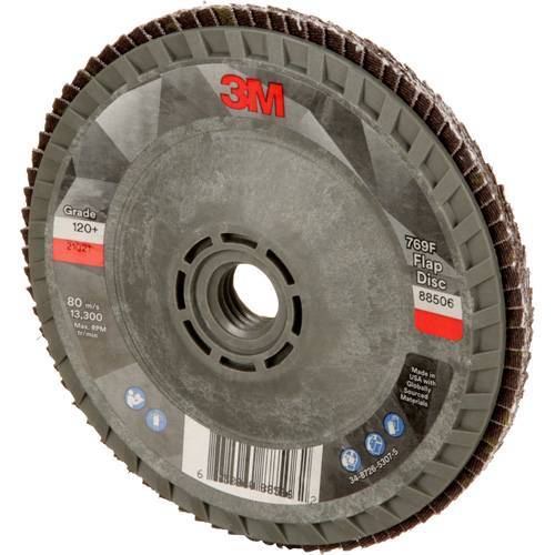 769F Quick Change Flap Disc, 4-1/2" x 5/8"-11, Type 29, 120+ Grit, Ceramic Equipment World