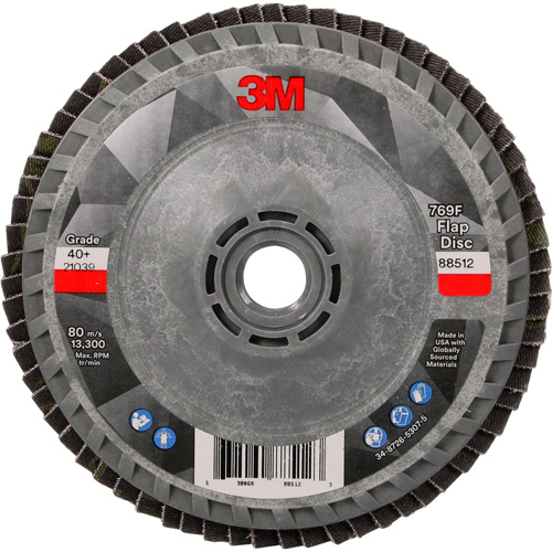 769F Quick Change Flap Disc, 4-1/2" x 5/8"-11, Type 27, 40+ Grit, Ceramic Equipment World