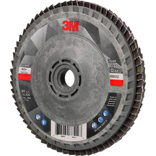 769F Quick Change Flap Disc, 4-1/2" x 5/8"-11, Type 27, 40+ Grit, Ceramic Equipment World