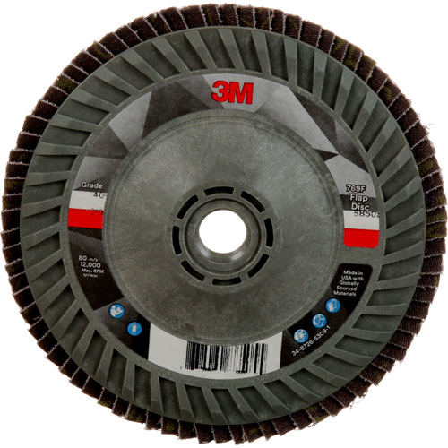 769F Quick Change Flap Disc, 5" x 5/8"-11, Type 27, 40+ Grit, Ceramic Equipment World