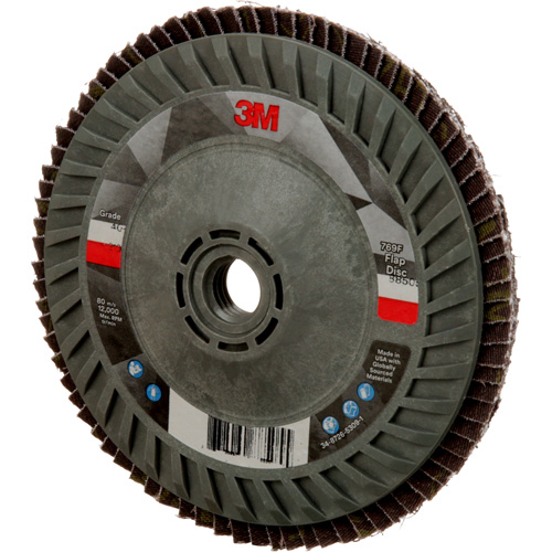 769F Quick Change Flap Disc, 5" x 5/8"-11, Type 27, 40+ Grit, Ceramic Equipment World