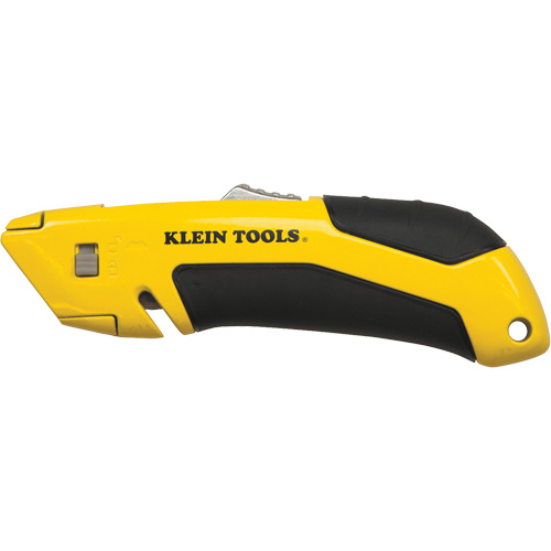Self-Retracting Utility Knife, Steel, Cushion Handle Equipment World