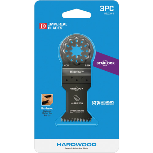 Lames &agrave; dents japonaises 1-3/8" pour le bois dur Starlock Equipment World