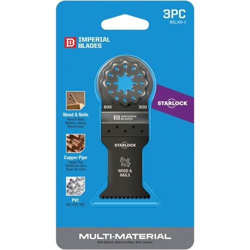 Lames standards pour bois et clous 1-3/8" Starlock Equipment World