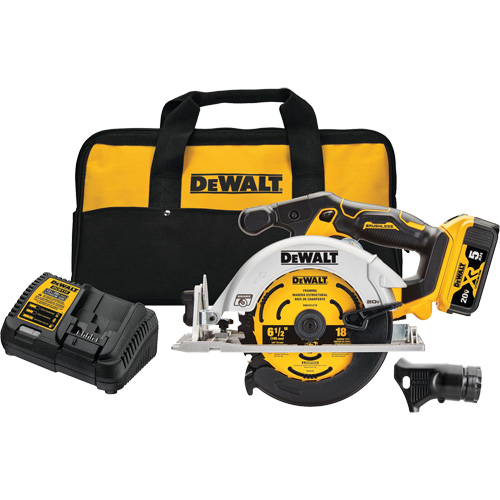 Max* Brushless Cordless Circular Saw Kit, 6-1/2", 20 V Equipment World