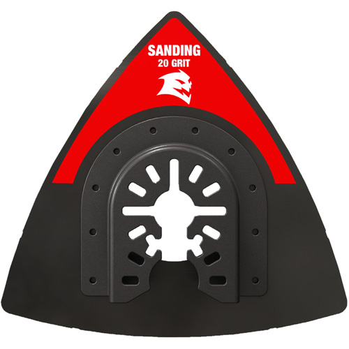 20-Grit Universal Fit 3-1/2" Oscillating Sanding Plate Equipment World