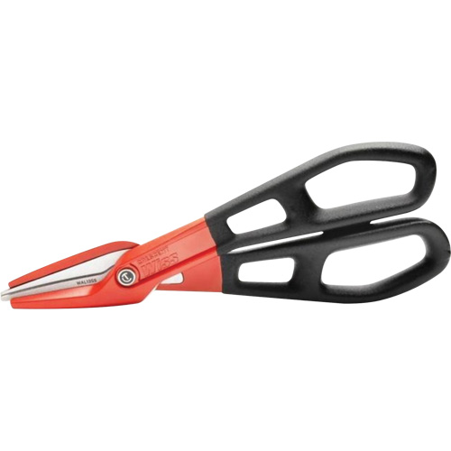 13" Serrated Aluminum Tinner Snip with Dipped Handle, 3" Cut Length, Straight Cut Equipment World