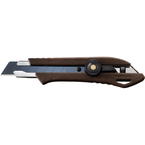 Ratchet Lock Knife, 18 mm, Wood Handle Equipment World