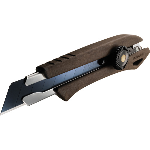Ratchet Lock Knife, 18 mm, Wood Handle Equipment World