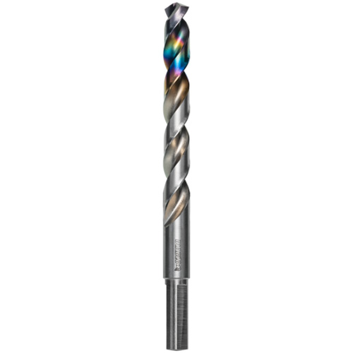 Metal Demon Drill Bit for Mild, Hardened and Stainless Steels, 27/64", 3-7/10" Flute, 130° Point Equipment World