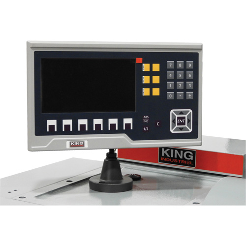 Tour &agrave; m&eacute;tal, dispositif de tournage conique les c&ocirc;nes et affichage num&eacute;rique, 75" lo x 32" la x 53" h Equipment World