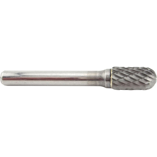 Cylinder Shape Radius End Carbide Shipyard Bur, SC-3, 3/8" Dia., 3/4" Depth of Cut Equipment World
