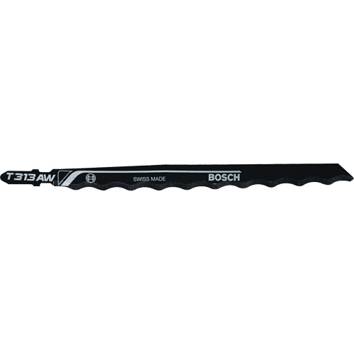 Knife Edge Jig Saw Blade for Soft Materials, High-Carbon Steel, T-Shank, 6" L Equipment World