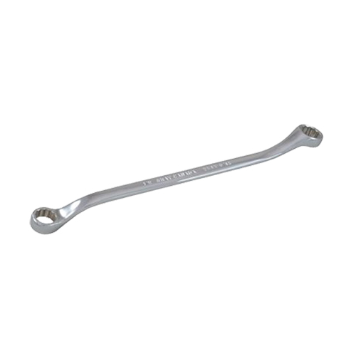 Box Wrench, 12 Point, 3/4" x 25/32", 15° Offset, Chrome Finish Equipment World
