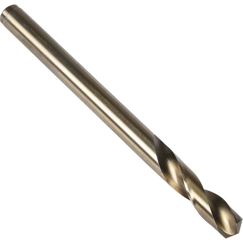 Jobber Drill Bit, High Speed Cobalt, #5, 3-3/4" L, 1-1/4" Flute, 135° Point Angle Equipment World