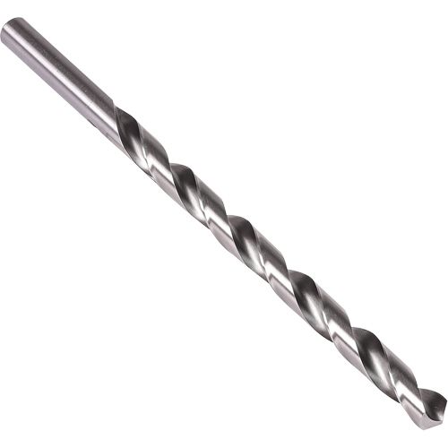 Extra Length Drill Bit, 3/16", High Speed Steel, 9" Flute, 118° Point Equipment World