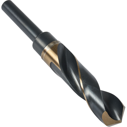 1/2" Reduced Shank Drill Bit, 17/32", High Speed Cobalt, 3" Flute, 118° Point Equipment World