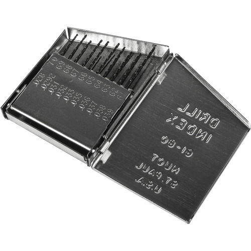 Jeu de forets s&eacute;rie courte combin&eacute;s robustes, 20 morceaux, Acier rapide Equipment World