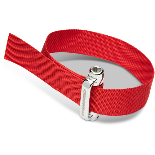 3/8" & 1/2" Drive Heavy-Duty Oil Filter Strap Wrench Equipment World