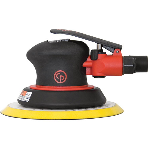 Non-Vacuum Orbital Sanders, 6" Dia., 1/4" NPT Inlet, 12000 RPM Equipment World