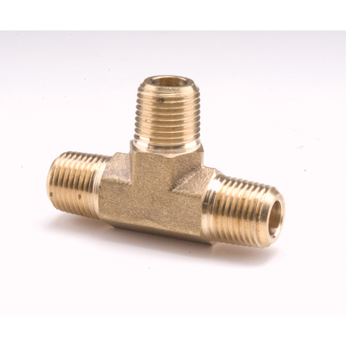 Male Pipe Tees, Brass, 1/2" Equipment World