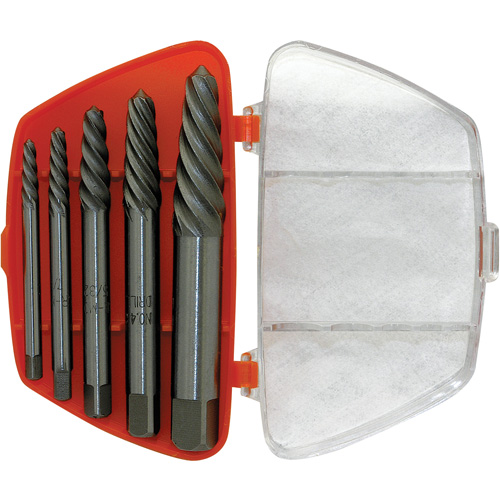 Jeu d'extracteurs en spirale ISE-5 5 mcx, Chrome molybdenum Equipment World