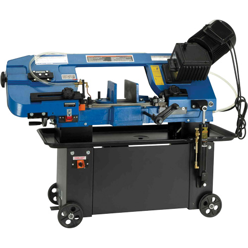JHVG-712 Metal Bandsaw, Horizontal, 7" Round and 7" x 12" Rectangular Cutting Capacity Equipment World