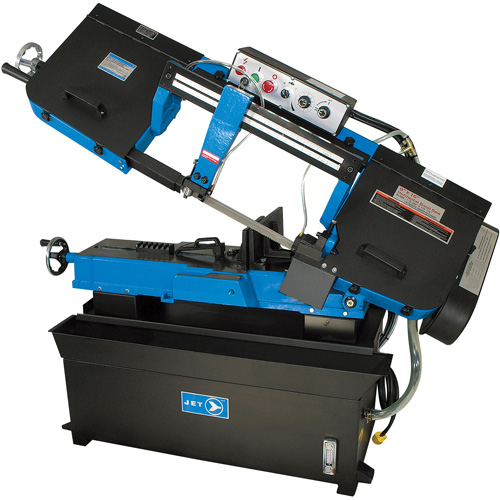 JHBS-916 Metal Bandsaw, Horizontal, 9" Round and 1-3/8" x 16" - 9" x 12" Rectangular Cutting Capacity Equipment World