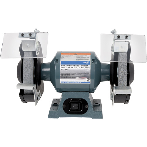 BGC-8 Meuleuse d'&eacute;tabli, Dia de roue 8", 1/2 CV, 3600 tr/min Equipment World
